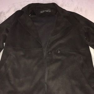 Zara basic size small color black duster